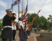 Memorial Day activities in Salina culminated with a gathering at the Saline County War Memorial in Sunset Park.