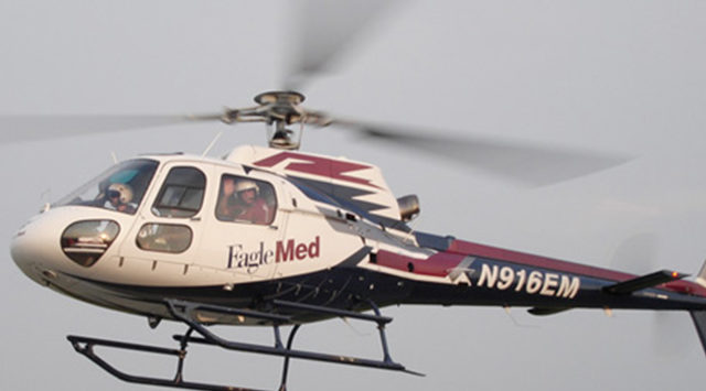 A northeast Kansas man is likely facing a $7,000 bill for a 35-mile air ambulance ride after police say he faked injuries that prompted the emergency flight.
