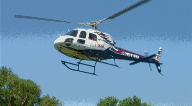 A commission that evaluates medical transport services has placed the accreditation of a Wichita, Kansas-based company on hold following the third crash of one of its medical helicopters in Oklahoma since 2010. Eileen Frazer, executive director of the Commission on Accreditation of Medical Transport Systems, said Wednesday her agency will be looking for trends as it investigates the latest crash of an EagleMed LLC helicopter. Frazer says no decision will be made on revoking accreditation until investigations are complete. EagleMed spokesman Robbie Copeland said the company is cooperating with investigators. The crash occurred Tuesday night near the Choctaw Nation Health Care Center in Talihina. Spokeswoman Janet Sharp says a patient in the helicopter died, but it was uncertain whether the patient died due to the crash or a previous medical condition.