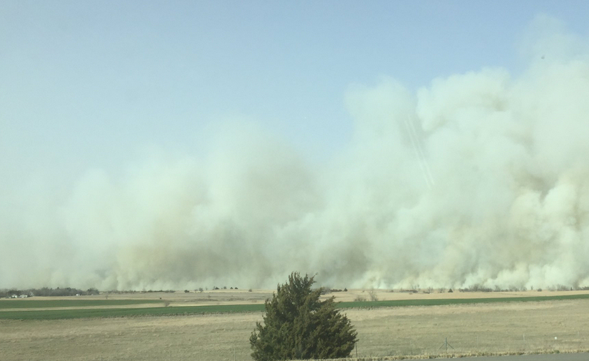 UPDATE Large Fire Near Wilson Lake