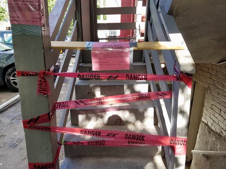 Apartments Condemned, Residents Left Homeless