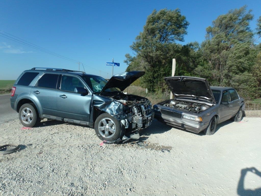 Crash on Crawford and Halstead