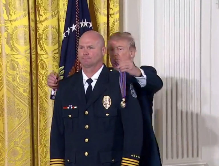 Hesston Police Chief Honored