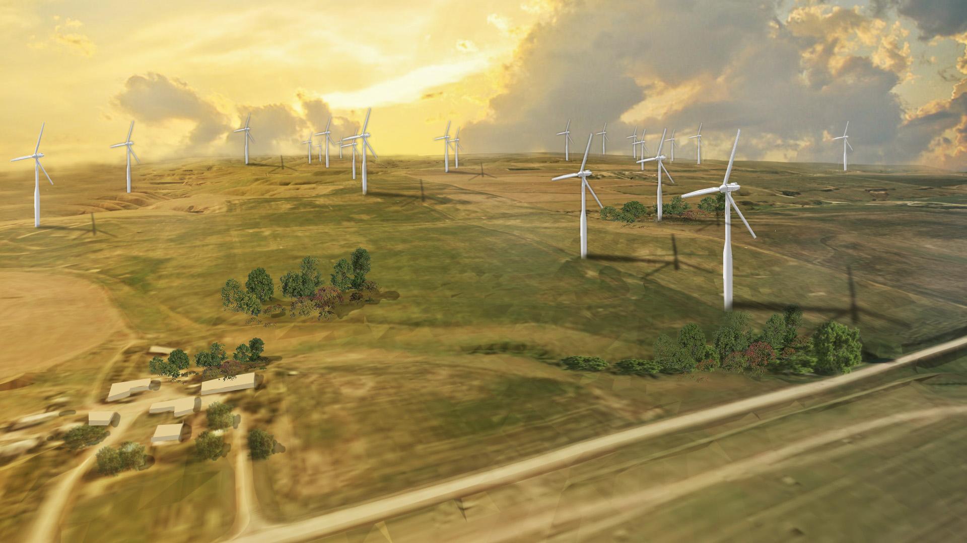 Dickinson/Marion County Wind Farm Starts Construction