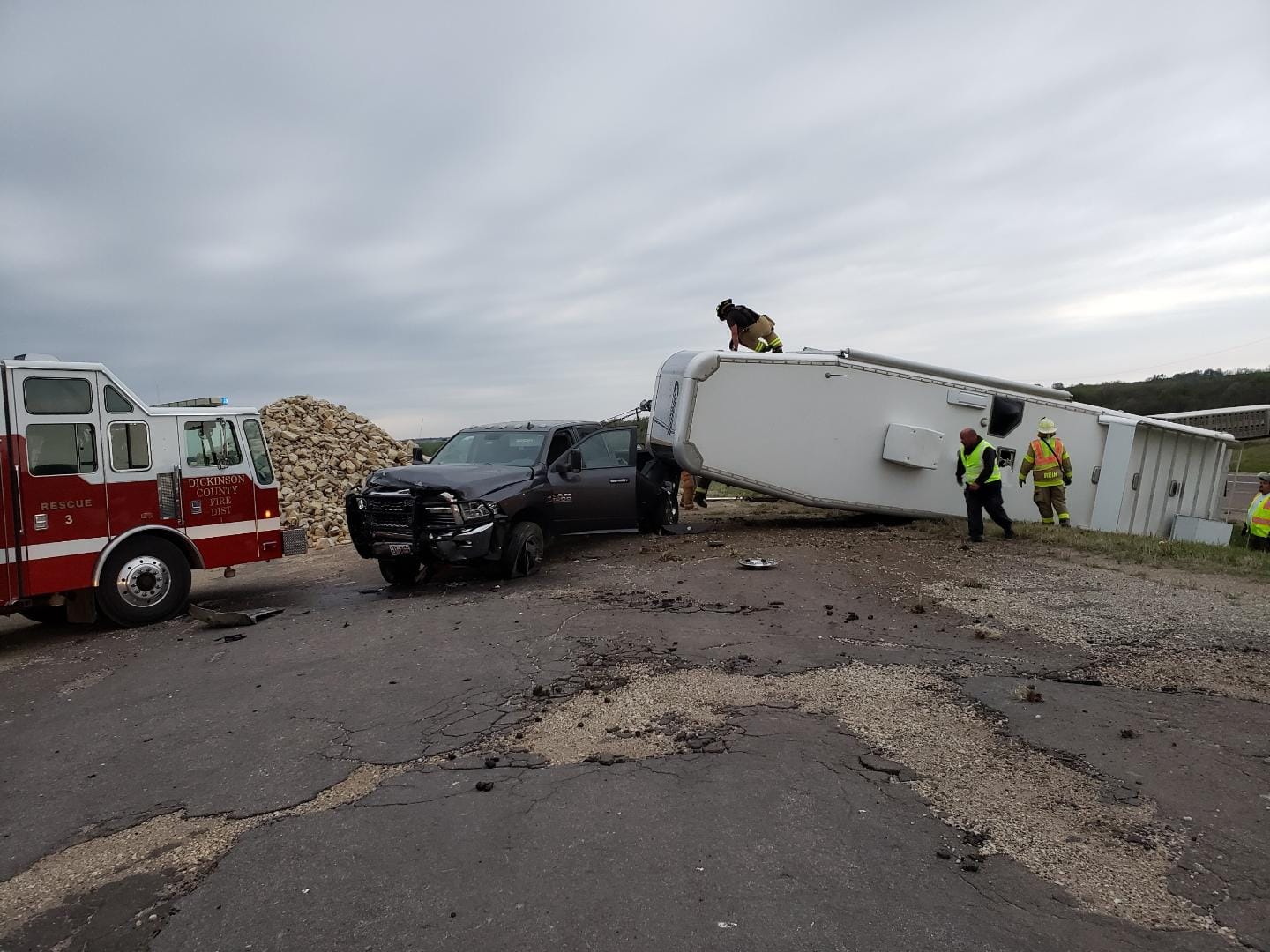 Livestock Killed in Crash