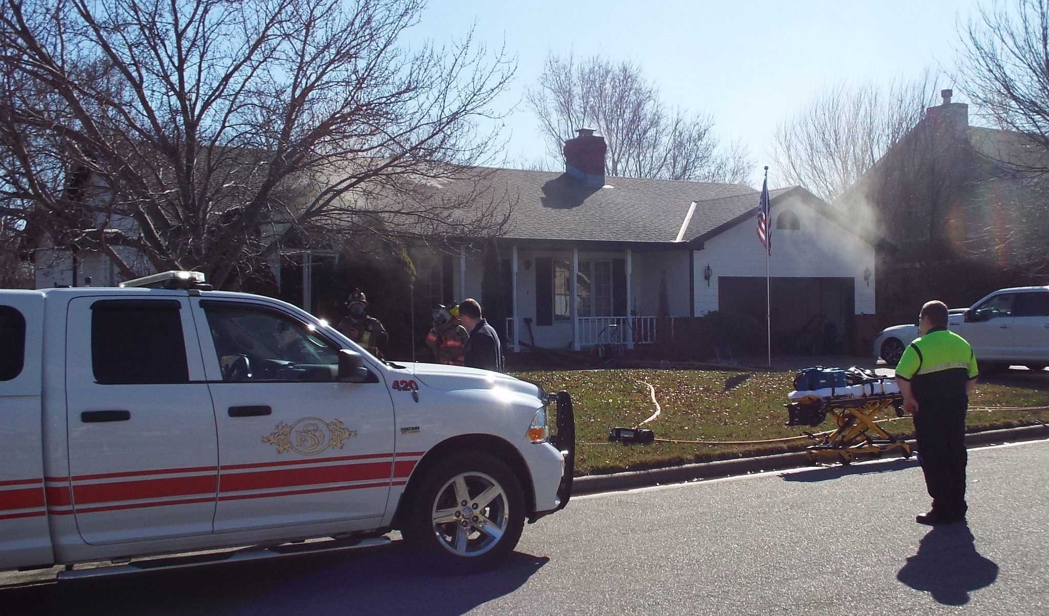 Fire Damages East Salina Home