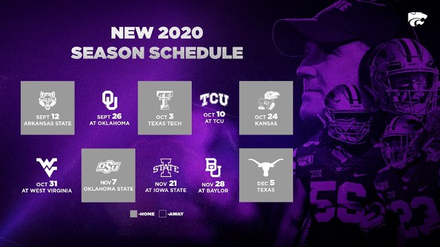 Big 12 Announces 2021 Football Conference Schedule - Big 12 Conference