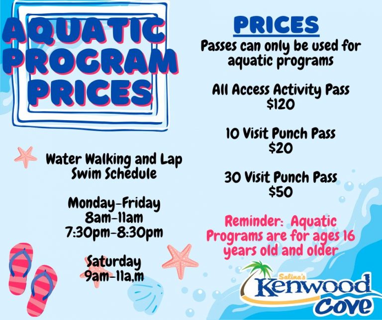 aquatic program prices