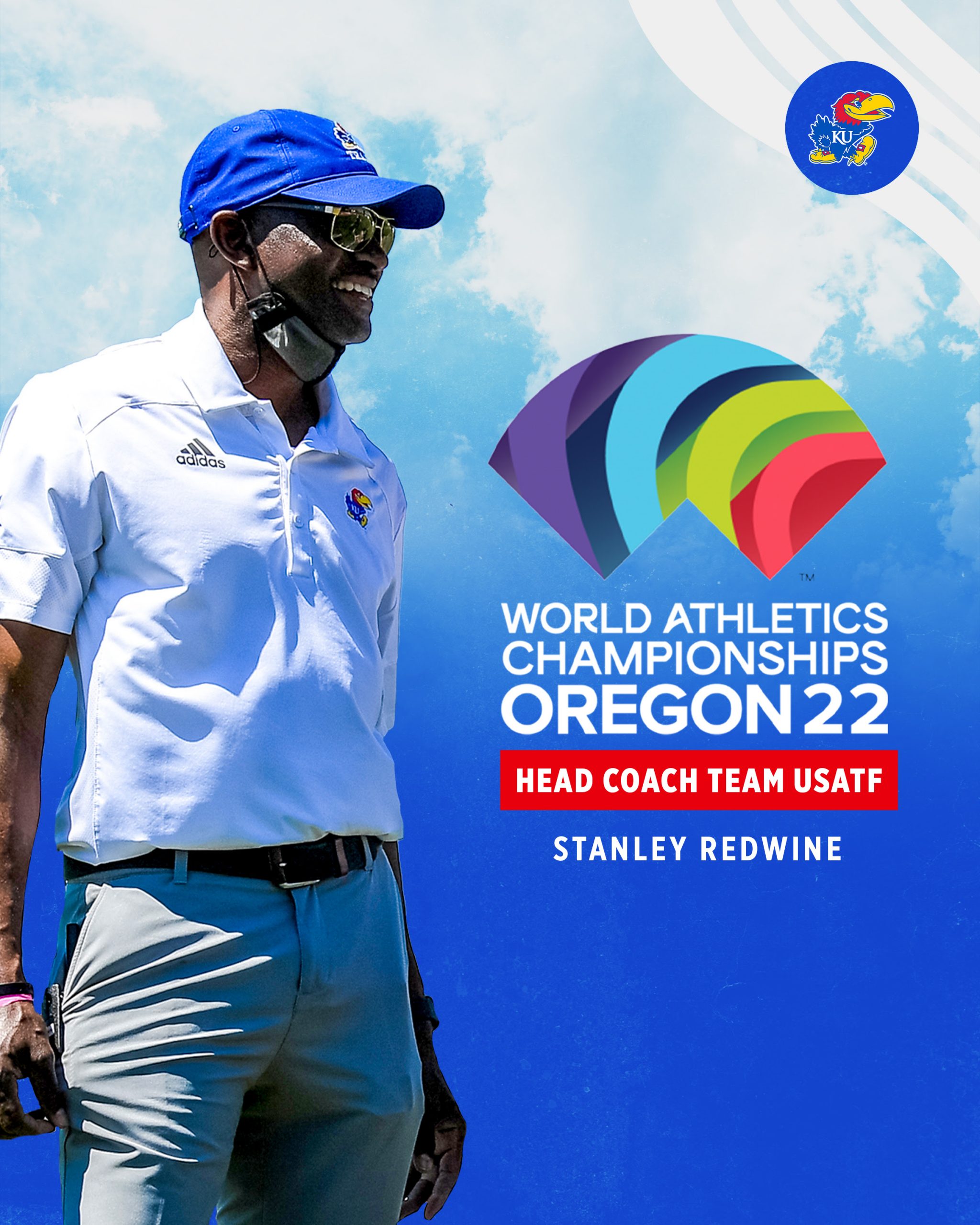 Stanley Redwine Named Head Coach of Team USA at 2022 World Athletics