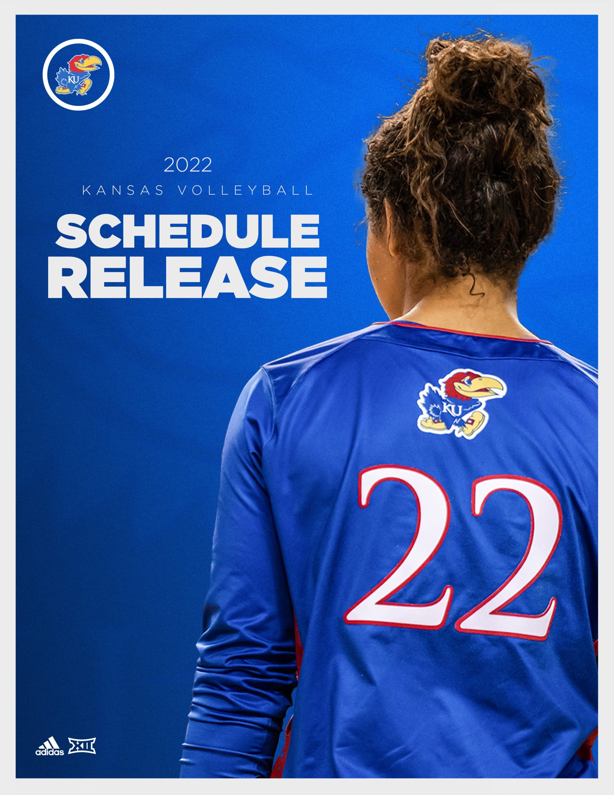 Kansas Announces 2022 Volleyball Schedule