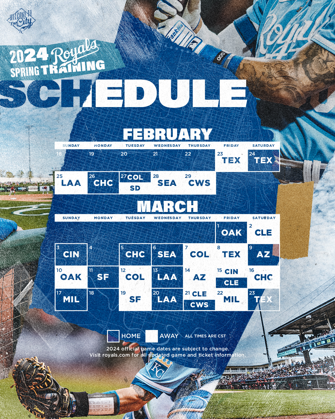 Mariners announce 2024 spring training schedule