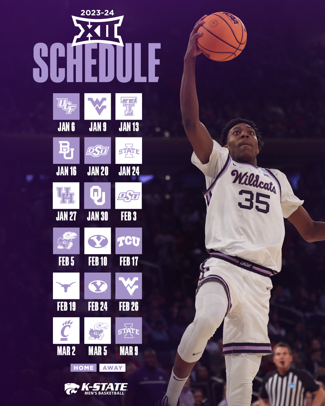 Kansas State Basketball Schedule 2024 2024 adele fernandina