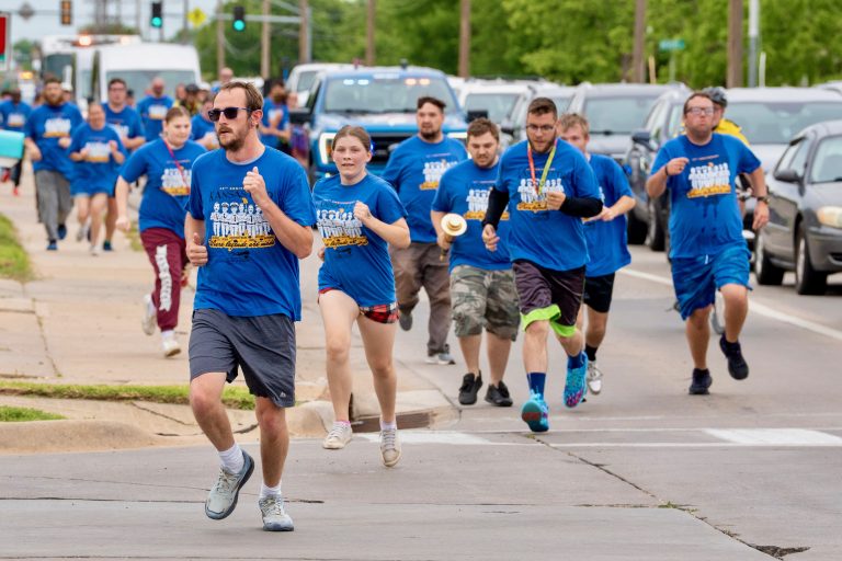 Torch Run Lights the Way